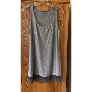 Silver Laced Tank from Only Hearts.